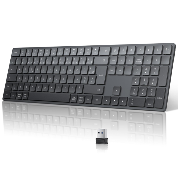 Clavier sans fil noir